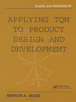 cover image of Applying TQM to Product Design and Development